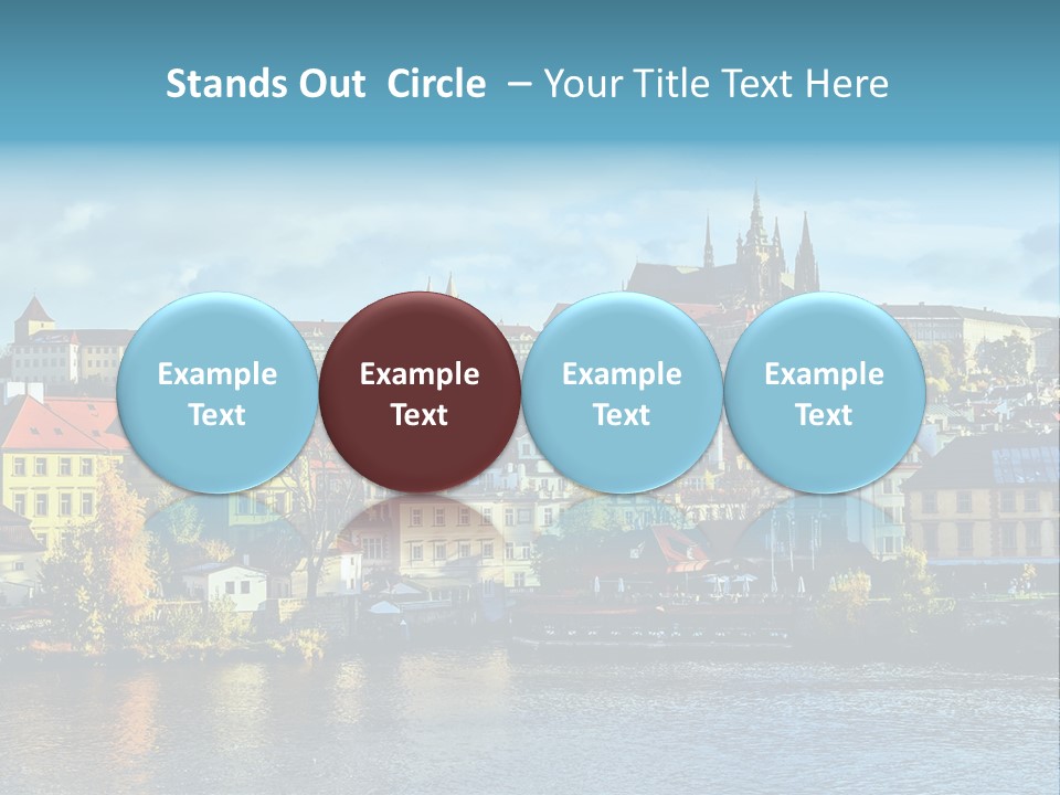Landmark Travel Art PowerPoint Template