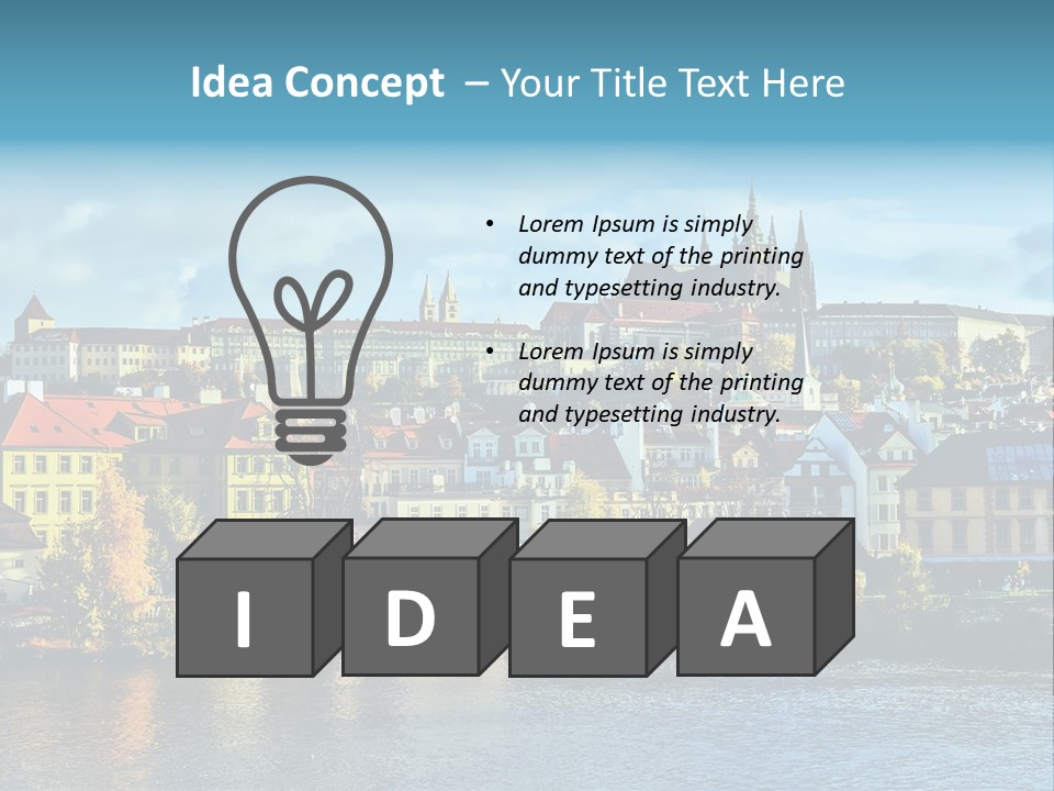 Landmark Travel Art PowerPoint Template