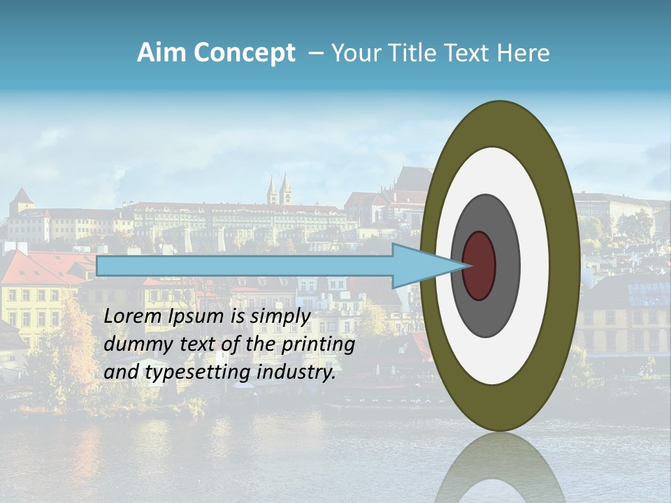 Landmark Travel Art PowerPoint Template