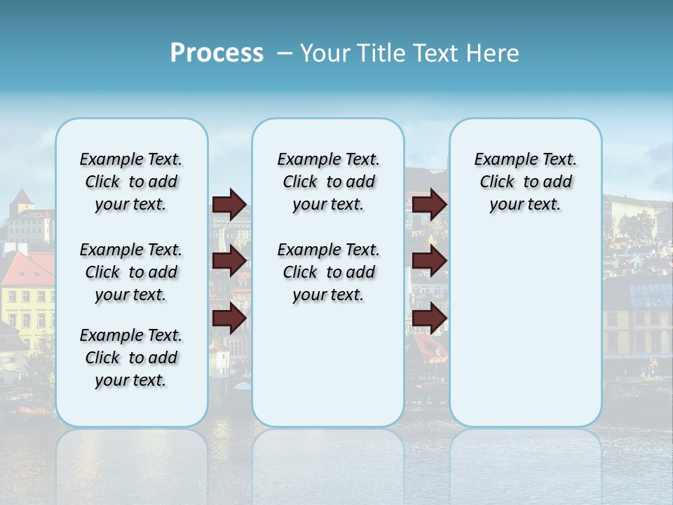 Landmark Travel Art PowerPoint Template