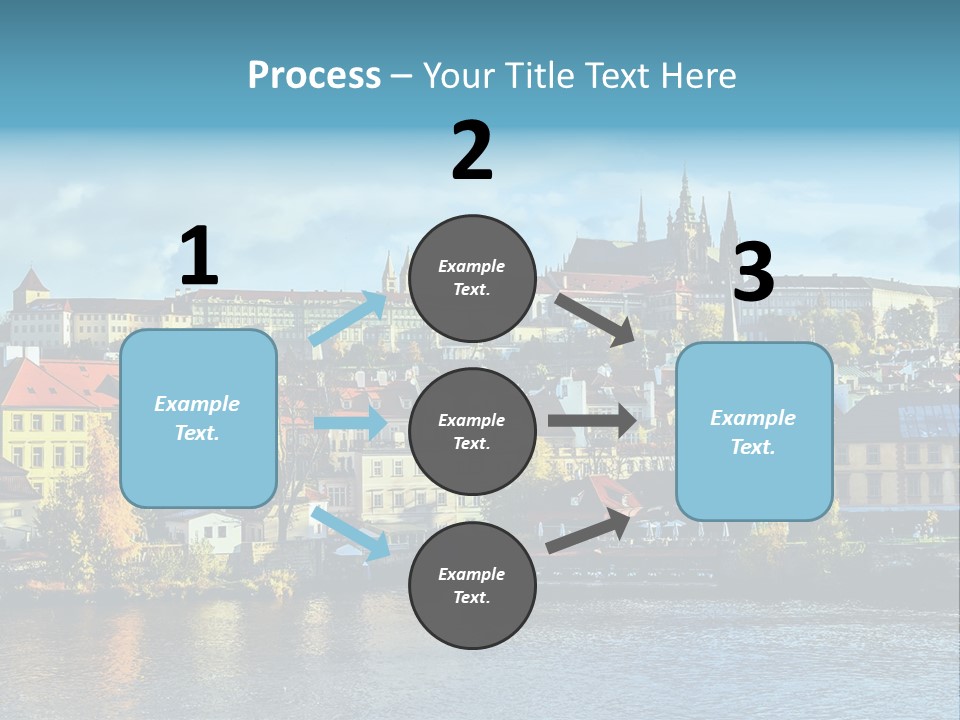 Landmark Travel Art PowerPoint Template