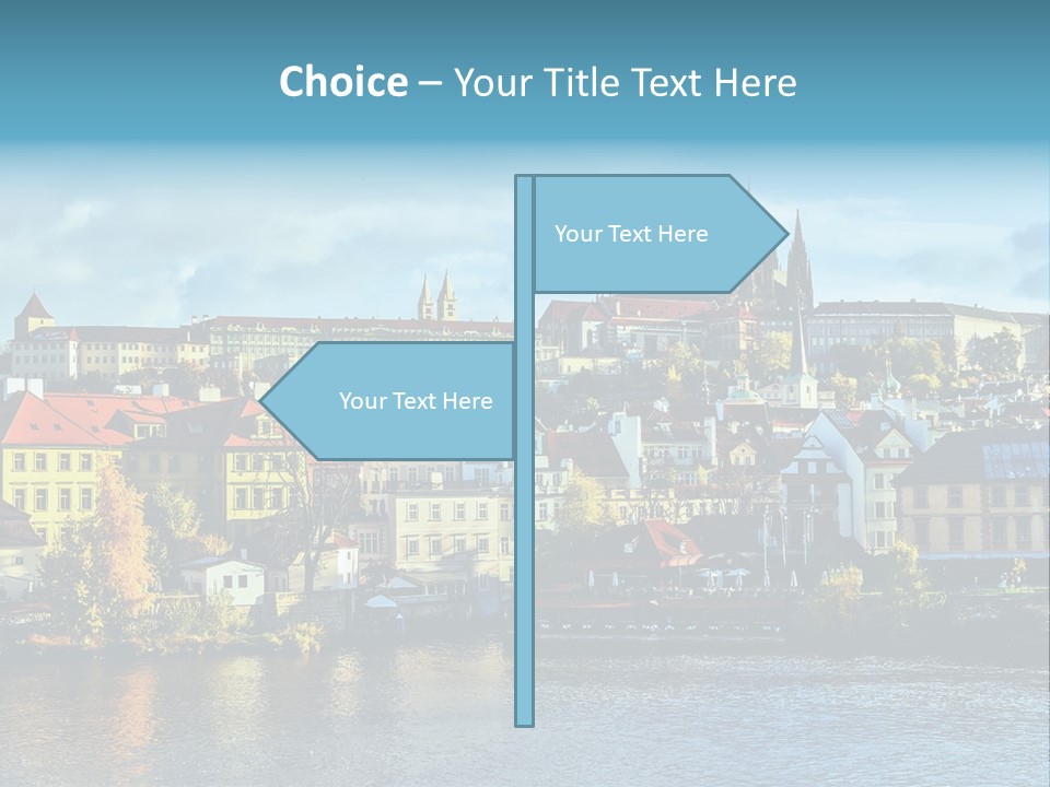Landmark Travel Art PowerPoint Template