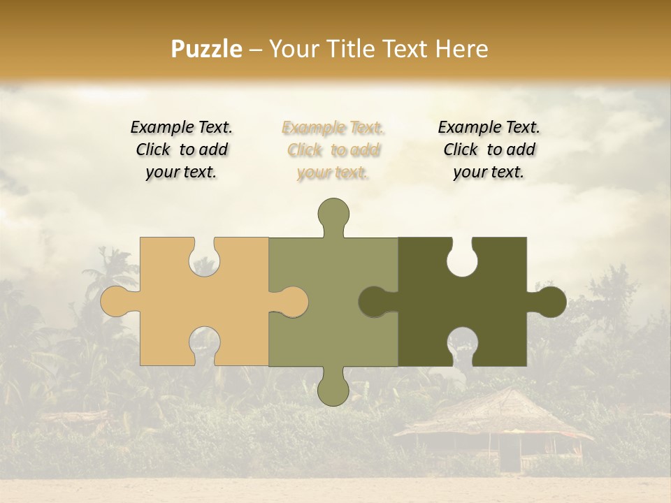 Space Paradise Natural PowerPoint Template