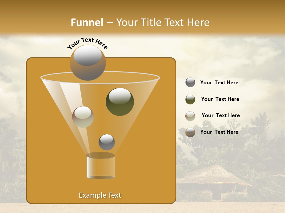 Space Paradise Natural PowerPoint Template