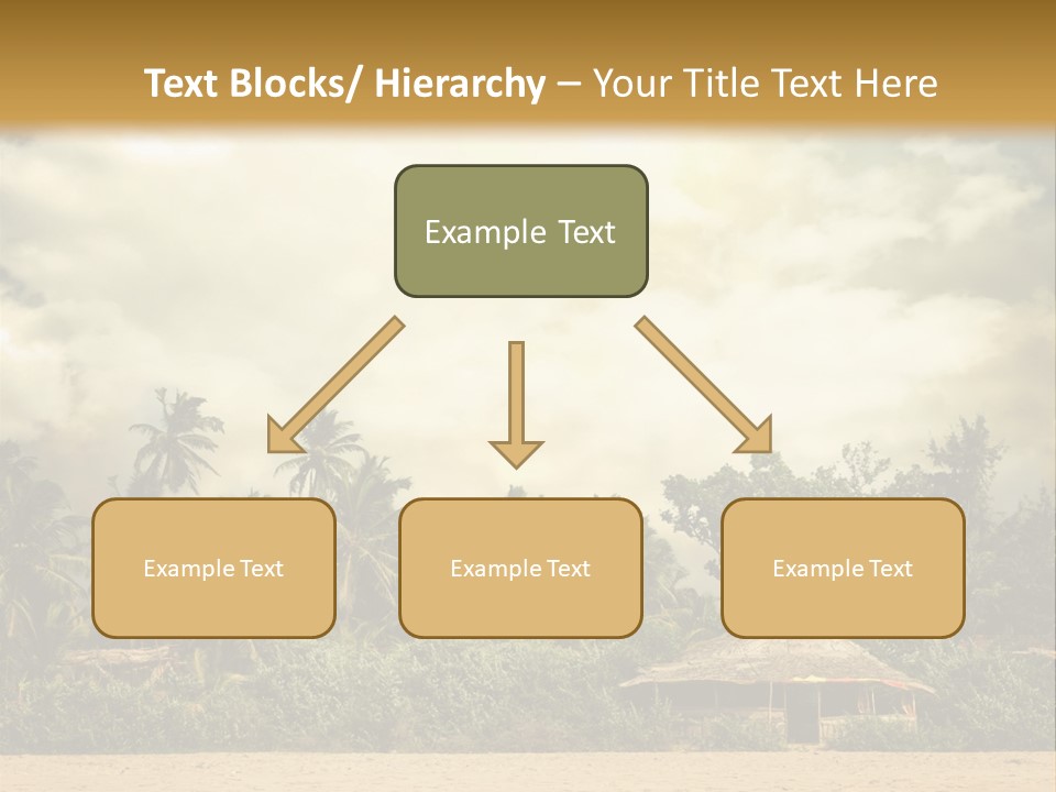 Space Paradise Natural PowerPoint Template