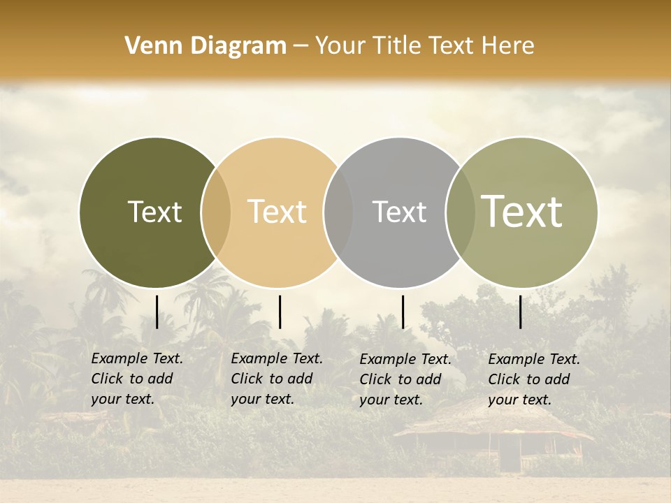 Space Paradise Natural PowerPoint Template
