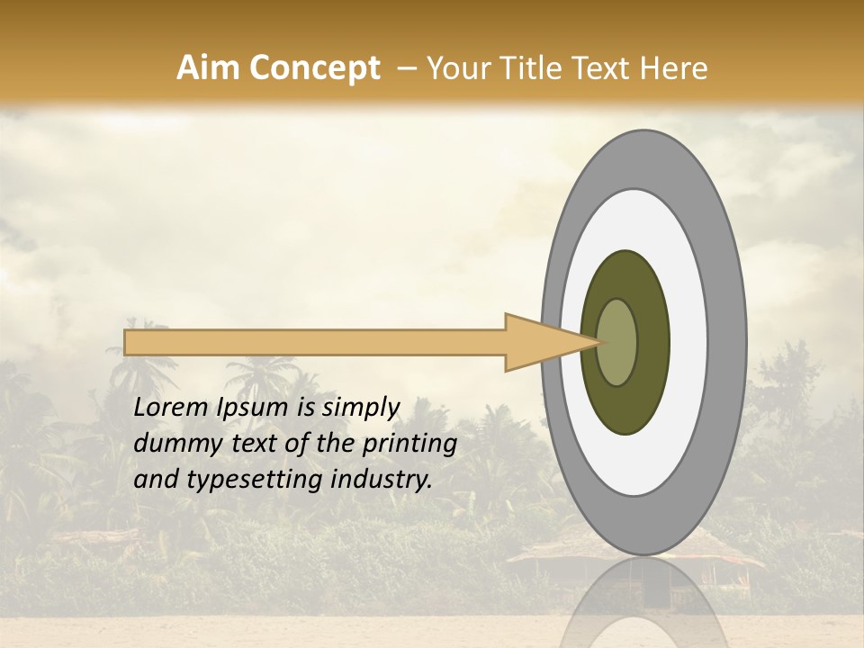 Space Paradise Natural PowerPoint Template