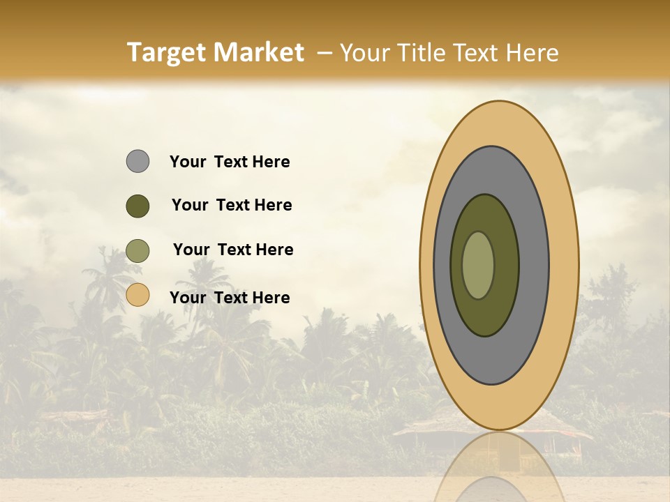 Space Paradise Natural PowerPoint Template