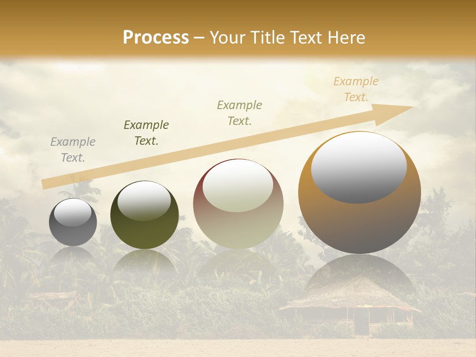 Space Paradise Natural PowerPoint Template