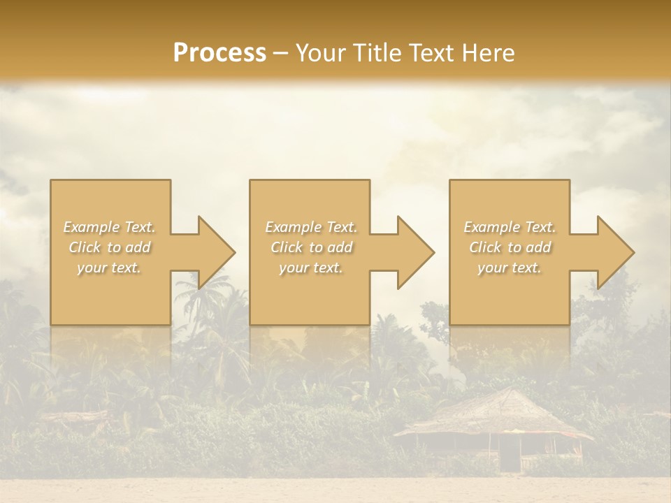 Space Paradise Natural PowerPoint Template