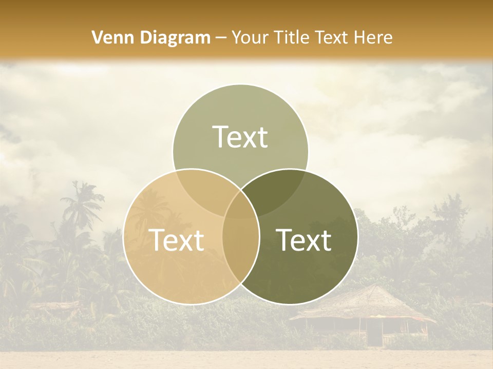 Space Paradise Natural PowerPoint Template