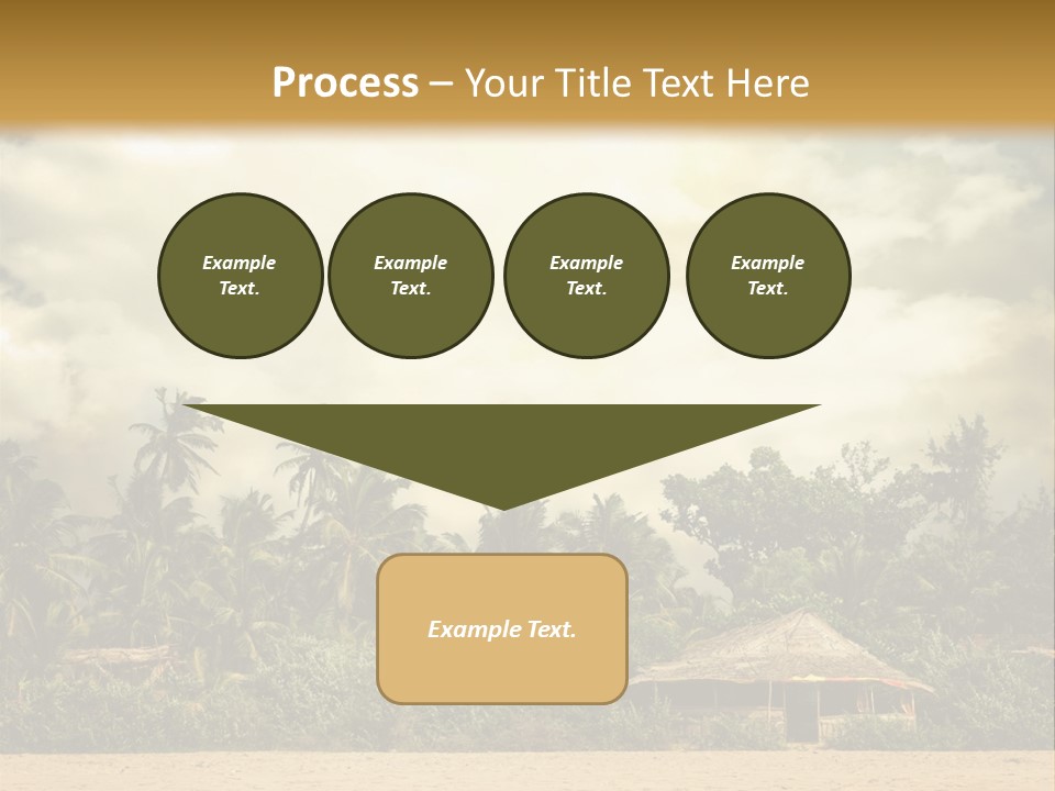 Space Paradise Natural PowerPoint Template