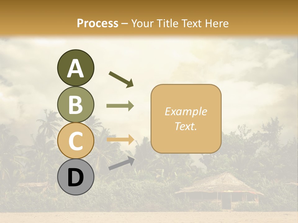 Space Paradise Natural PowerPoint Template