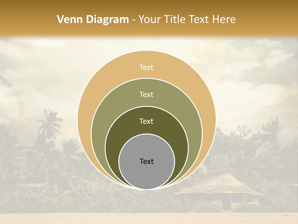 Space Paradise Natural PowerPoint Template