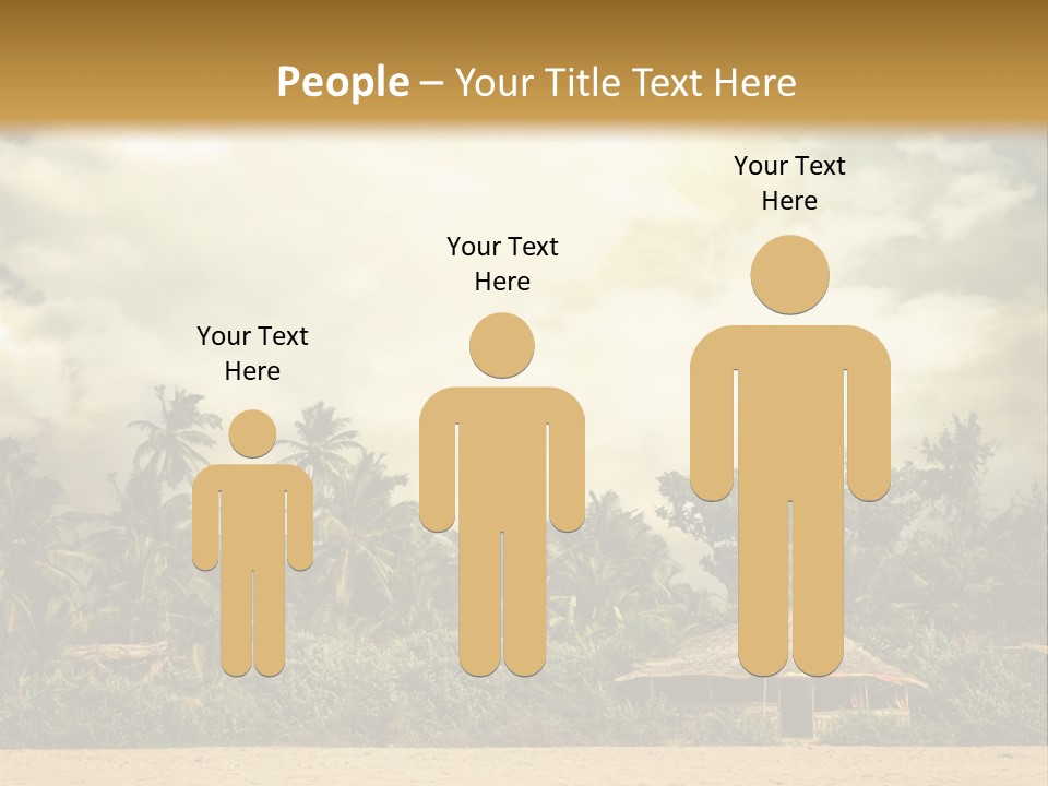 Space Paradise Natural PowerPoint Template