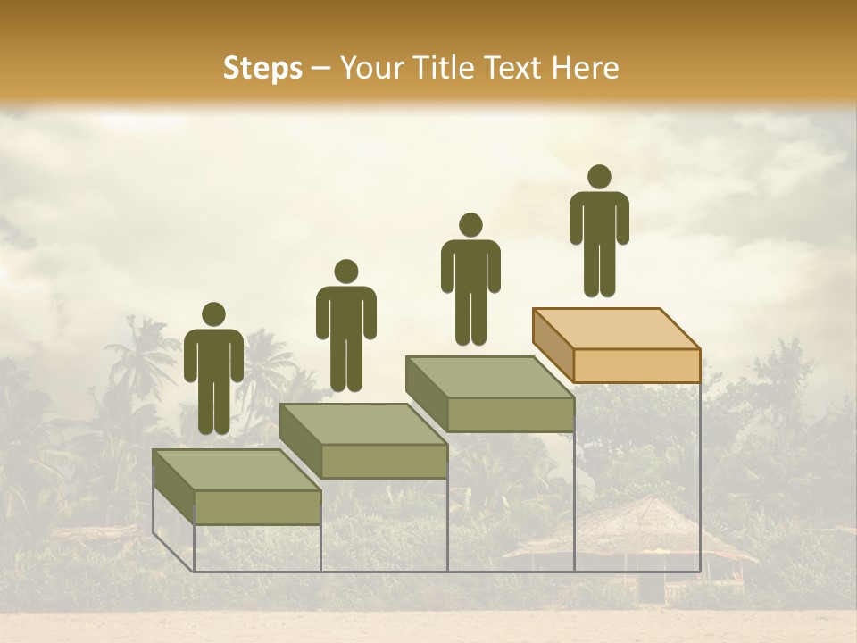 Space Paradise Natural PowerPoint Template