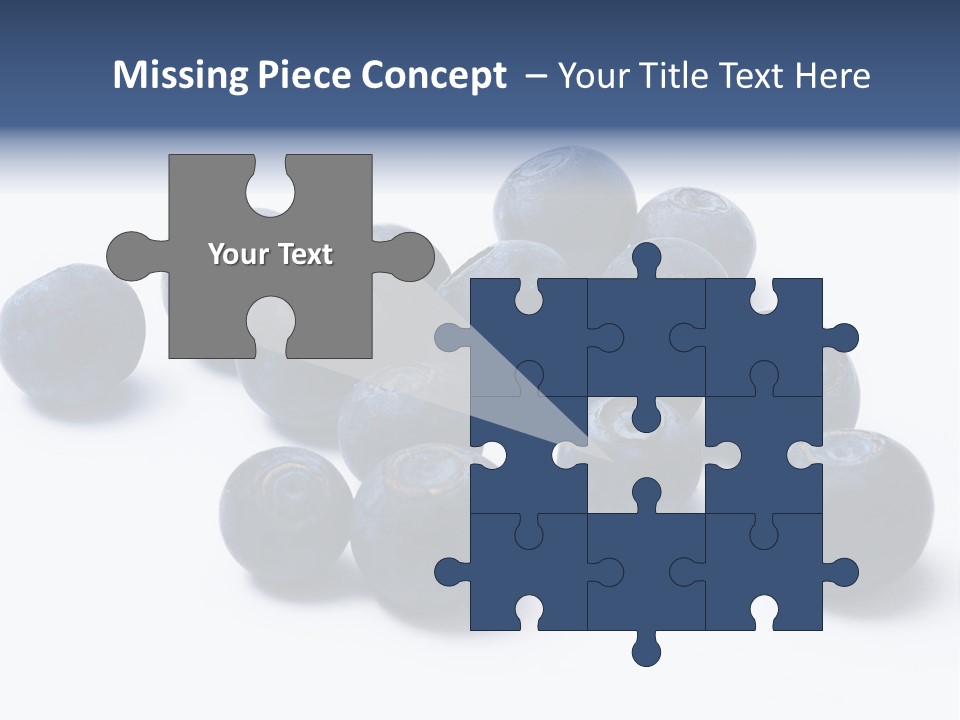 Cranberry Spring Strawberries PowerPoint Template