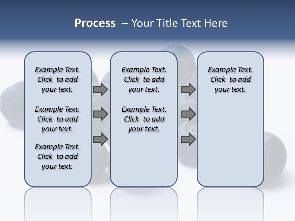 Cranberry Spring Strawberries PowerPoint Template