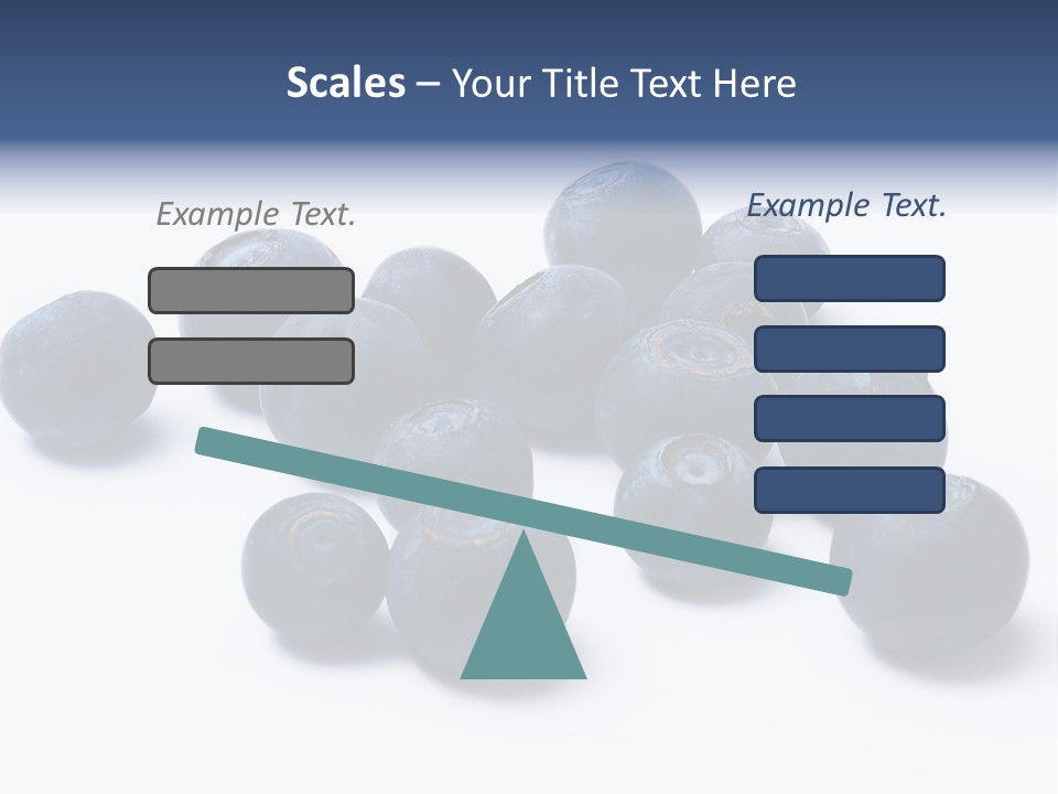 Cranberry Spring Strawberries PowerPoint Template