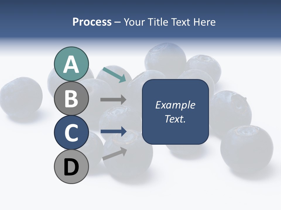 Cranberry Spring Strawberries PowerPoint Template