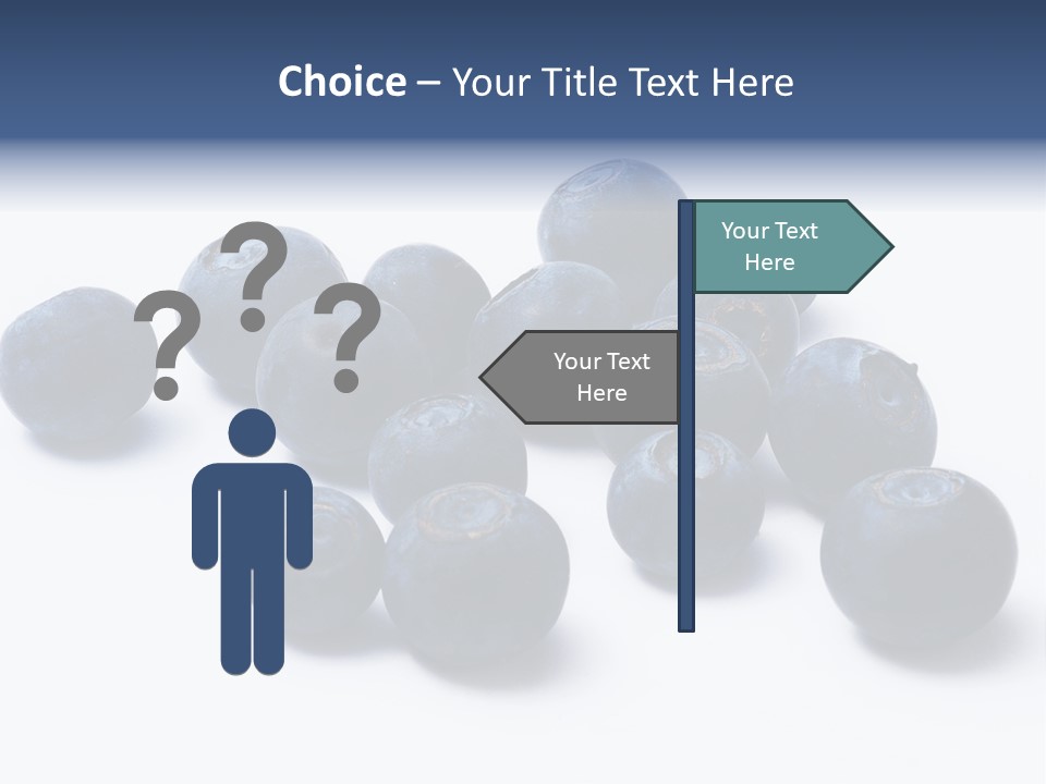 Cranberry Spring Strawberries PowerPoint Template