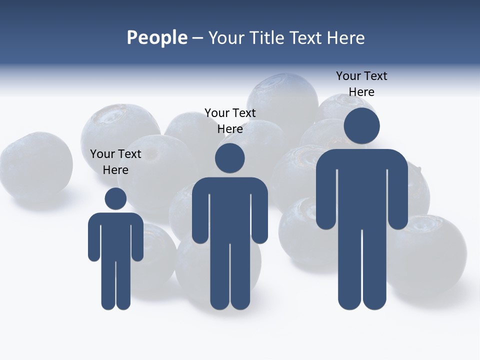 Cranberry Spring Strawberries PowerPoint Template