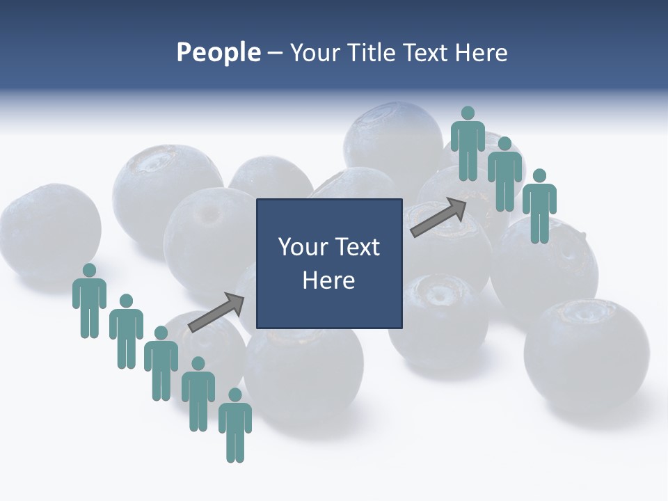 Cranberry Spring Strawberries PowerPoint Template