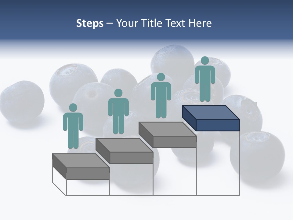 Cranberry Spring Strawberries PowerPoint Template