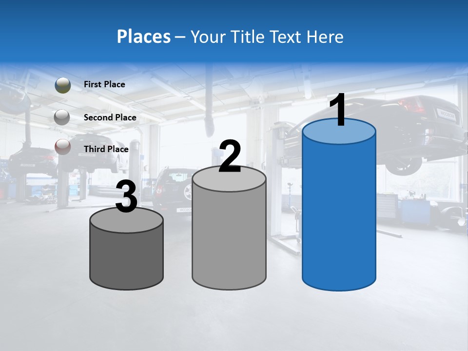 Oil Damage Maintain PowerPoint Template