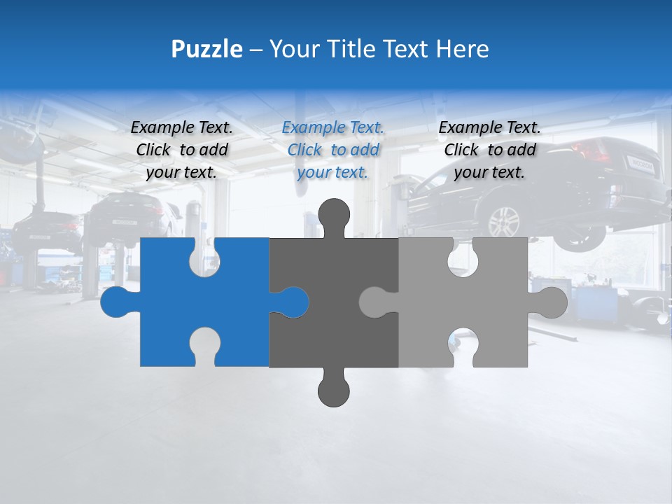 Oil Damage Maintain PowerPoint Template