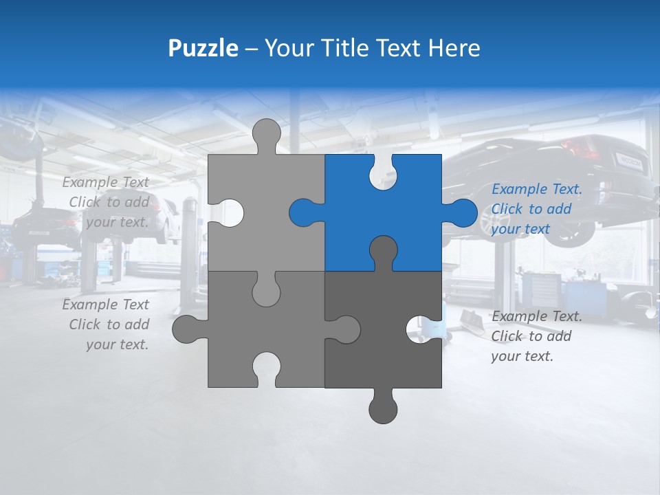 Oil Damage Maintain PowerPoint Template
