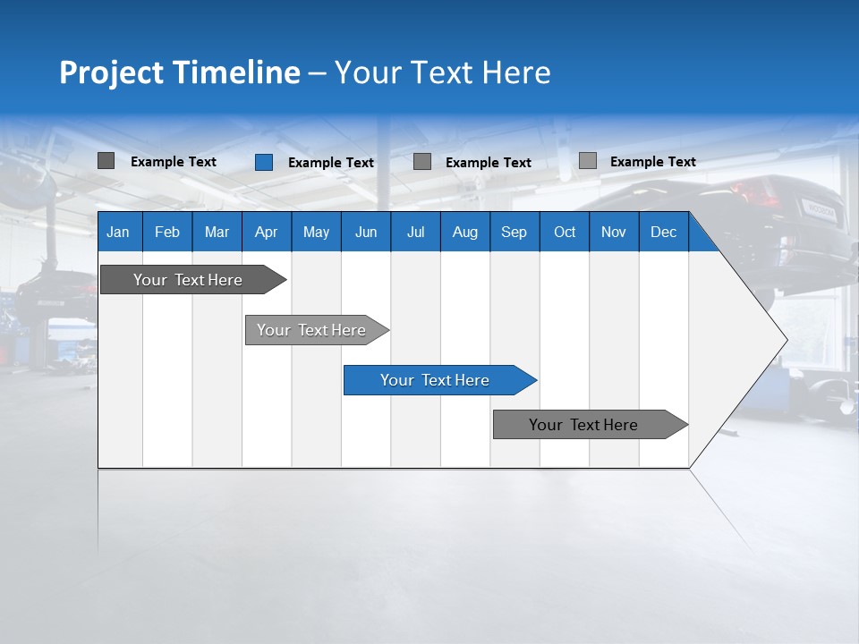 Oil Damage Maintain PowerPoint Template