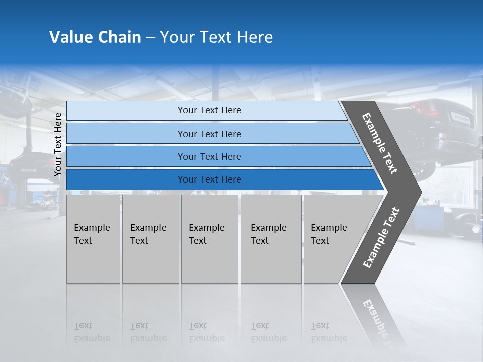Oil Damage Maintain PowerPoint Template
