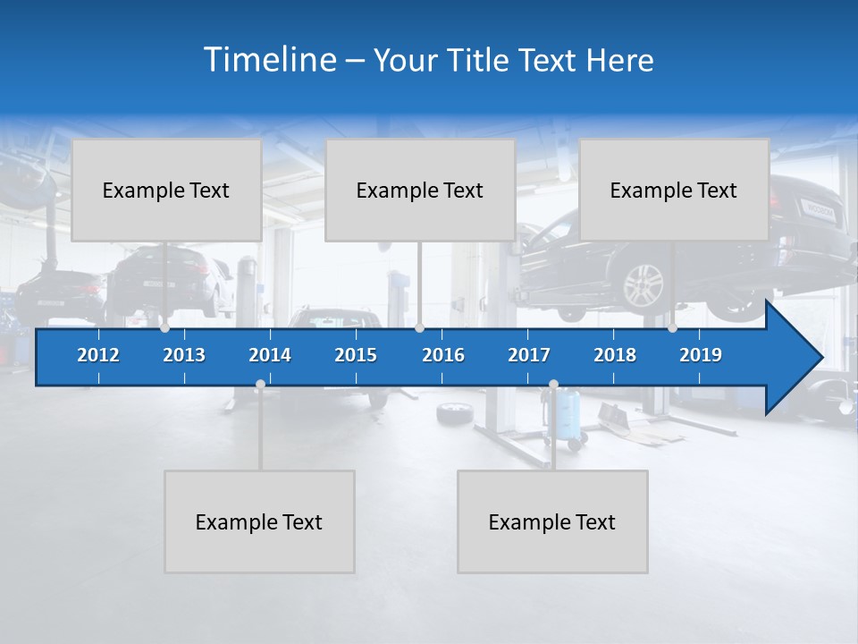Oil Damage Maintain PowerPoint Template