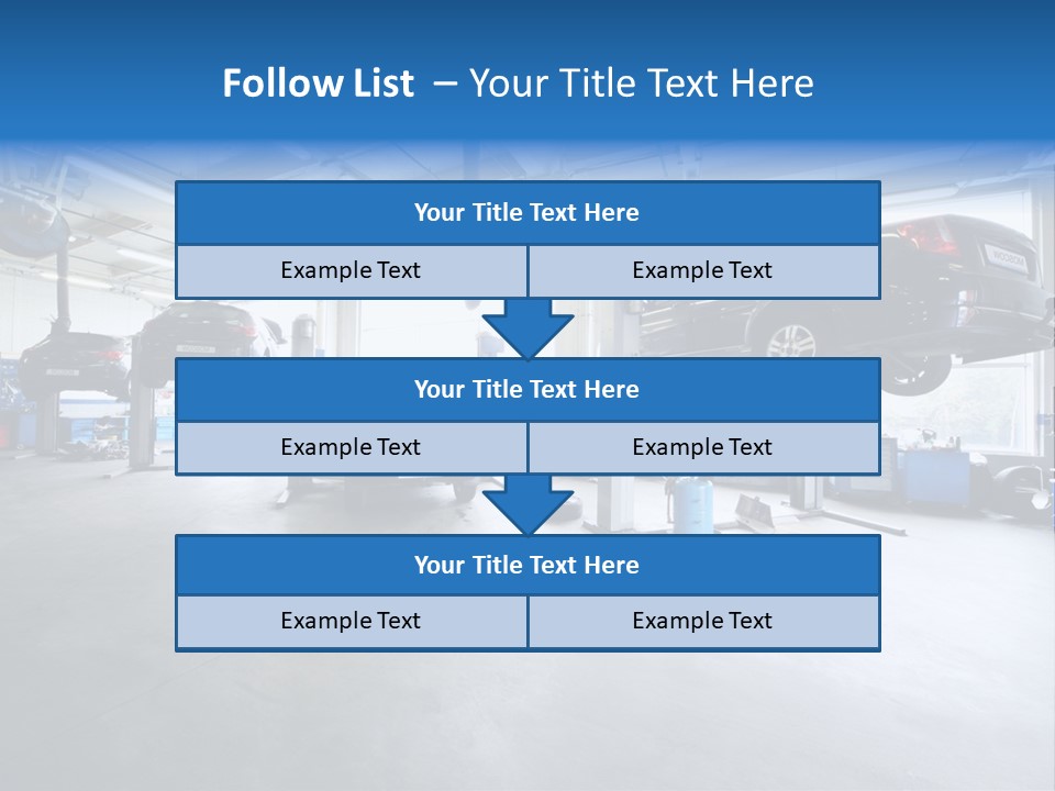 Oil Damage Maintain PowerPoint Template