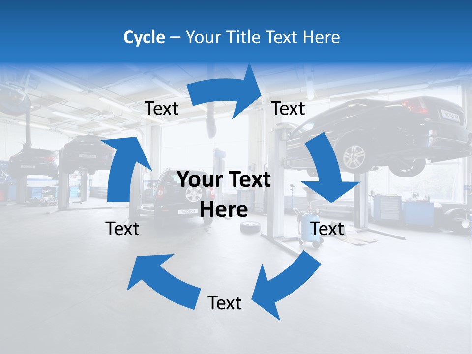 Oil Damage Maintain PowerPoint Template