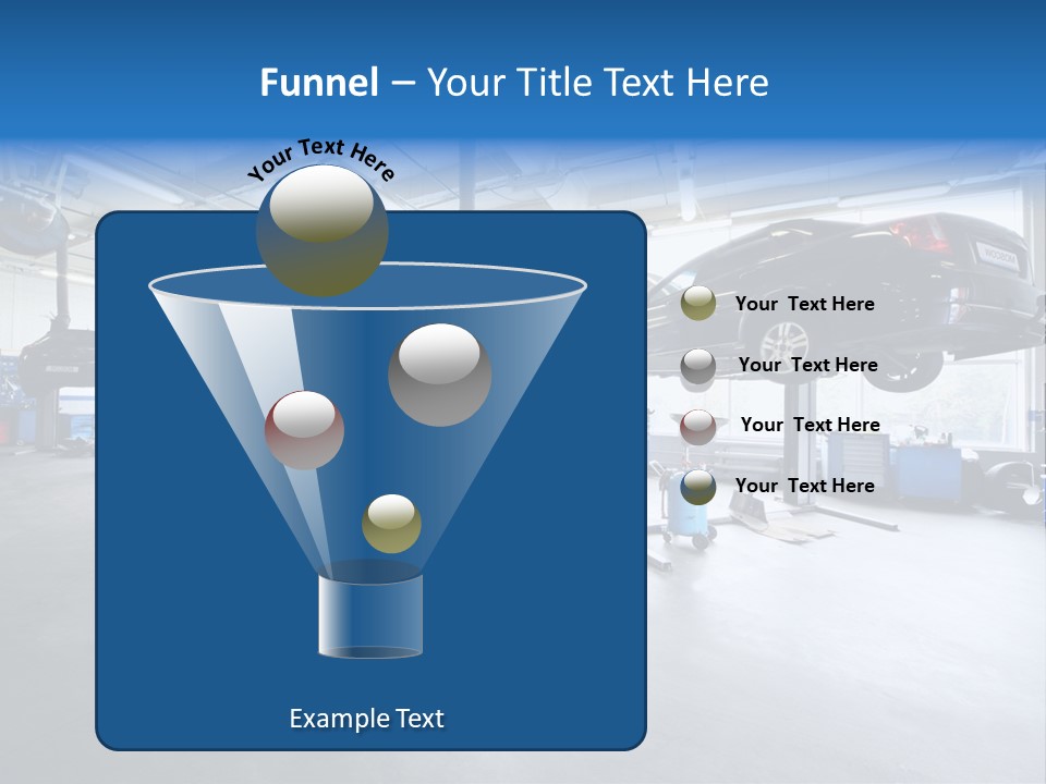 Oil Damage Maintain PowerPoint Template