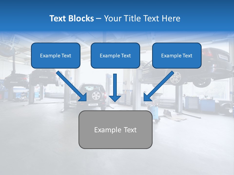 Oil Damage Maintain PowerPoint Template