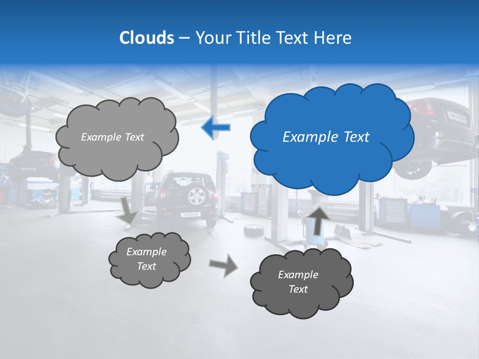 Oil Damage Maintain PowerPoint Template