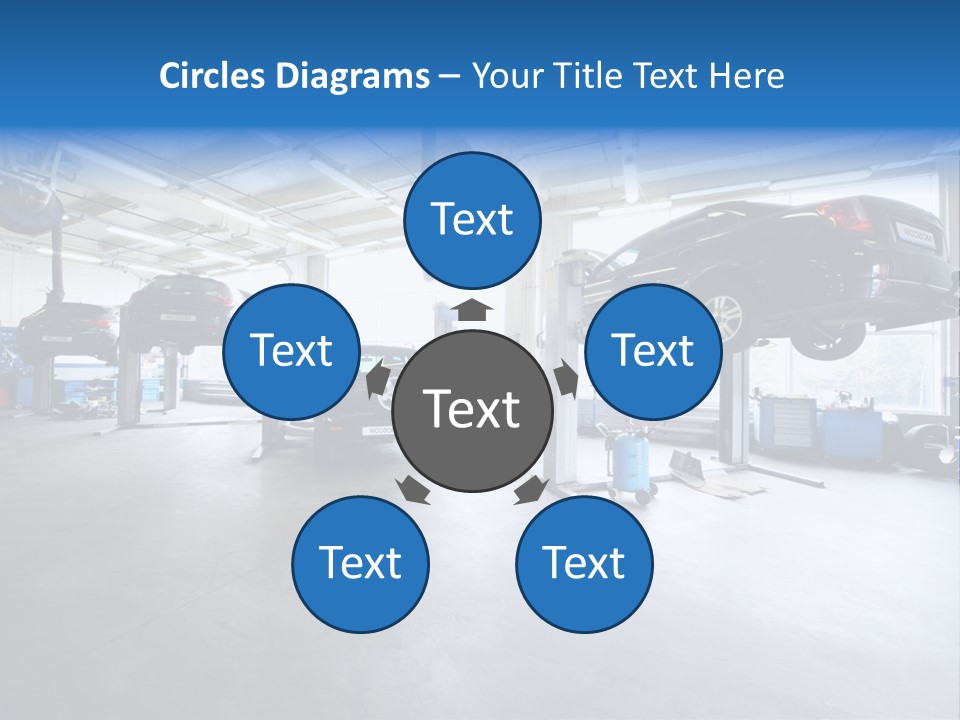 Oil Damage Maintain PowerPoint Template