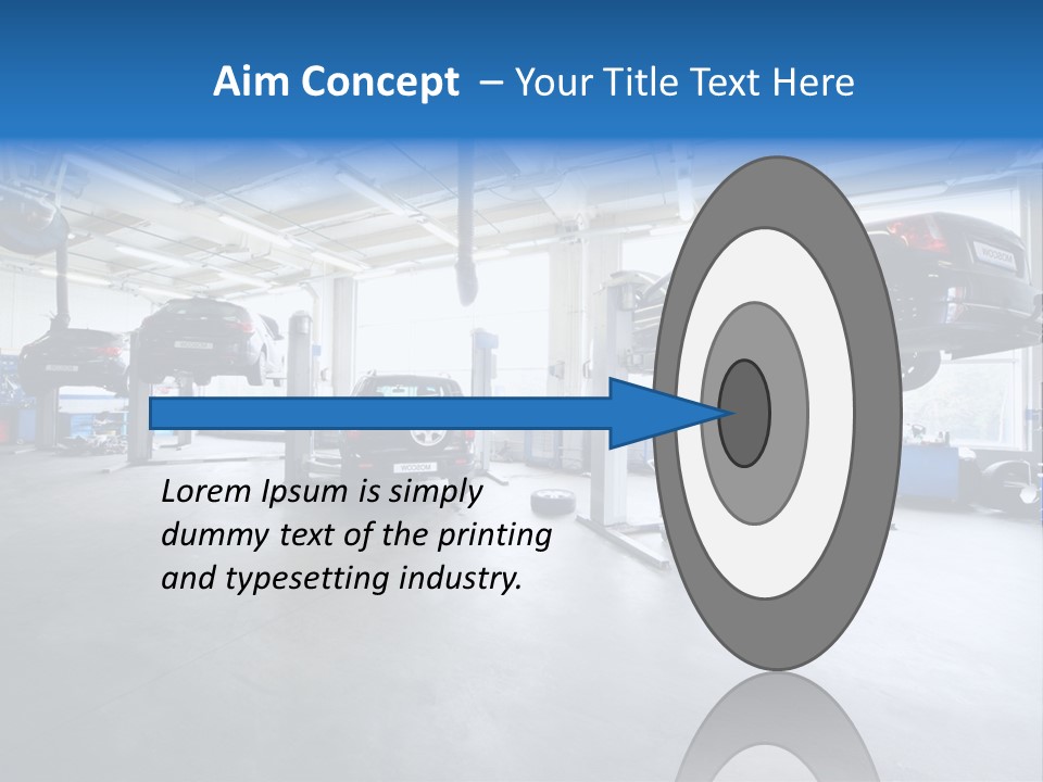 Oil Damage Maintain PowerPoint Template