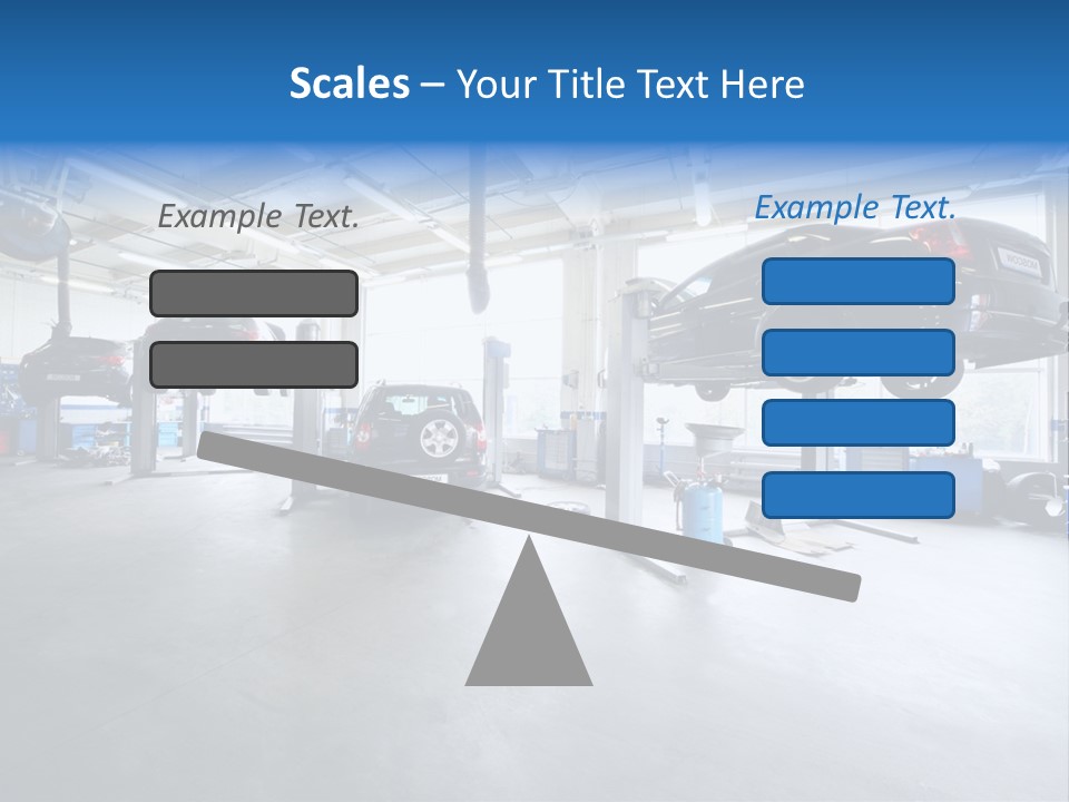 Oil Damage Maintain PowerPoint Template