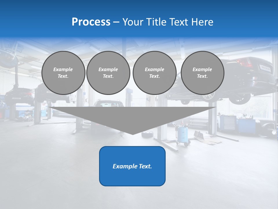 Oil Damage Maintain PowerPoint Template