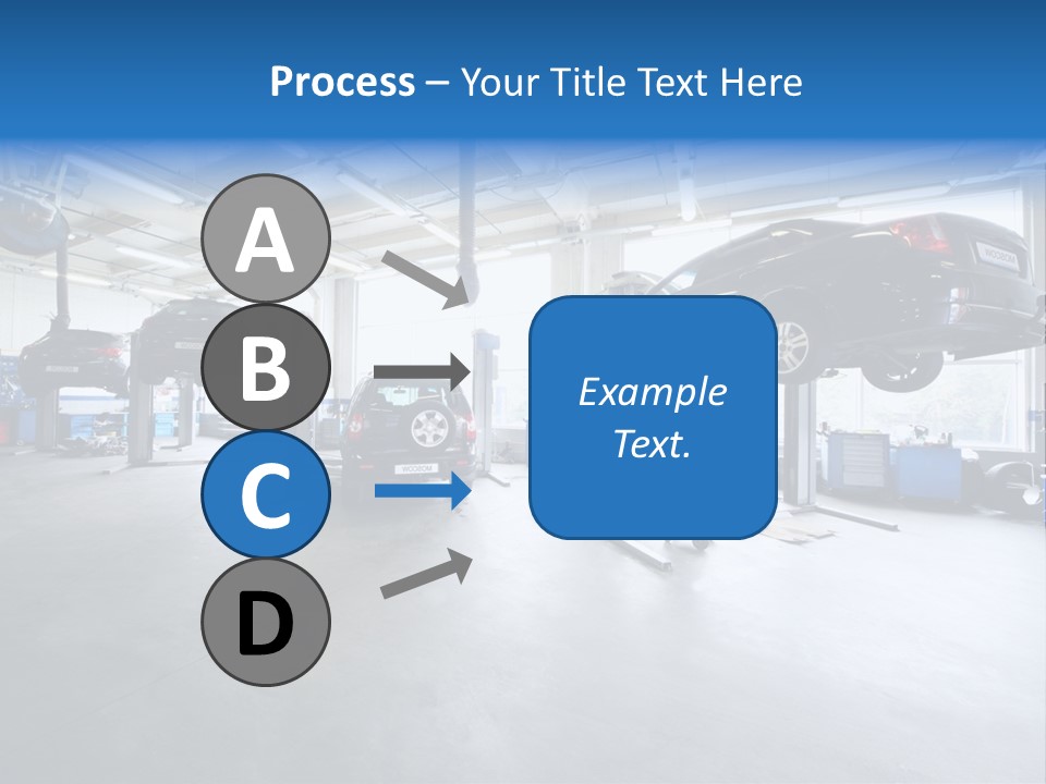 Oil Damage Maintain PowerPoint Template