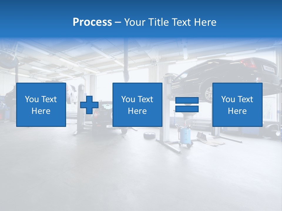 Oil Damage Maintain PowerPoint Template