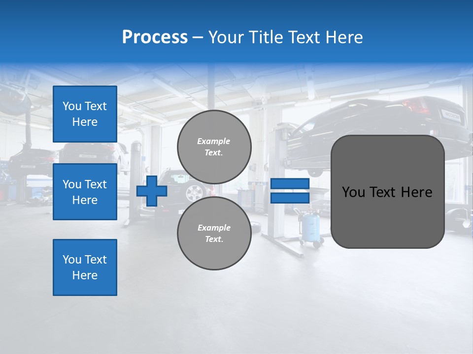 Oil Damage Maintain PowerPoint Template