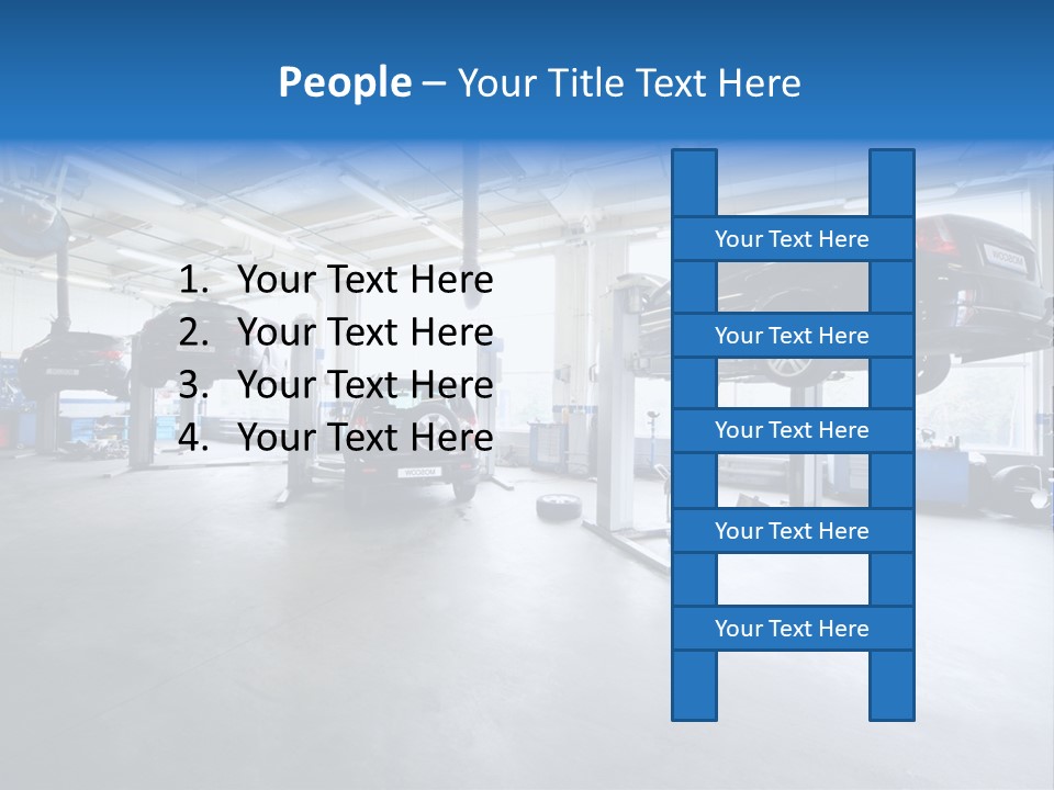 Oil Damage Maintain PowerPoint Template
