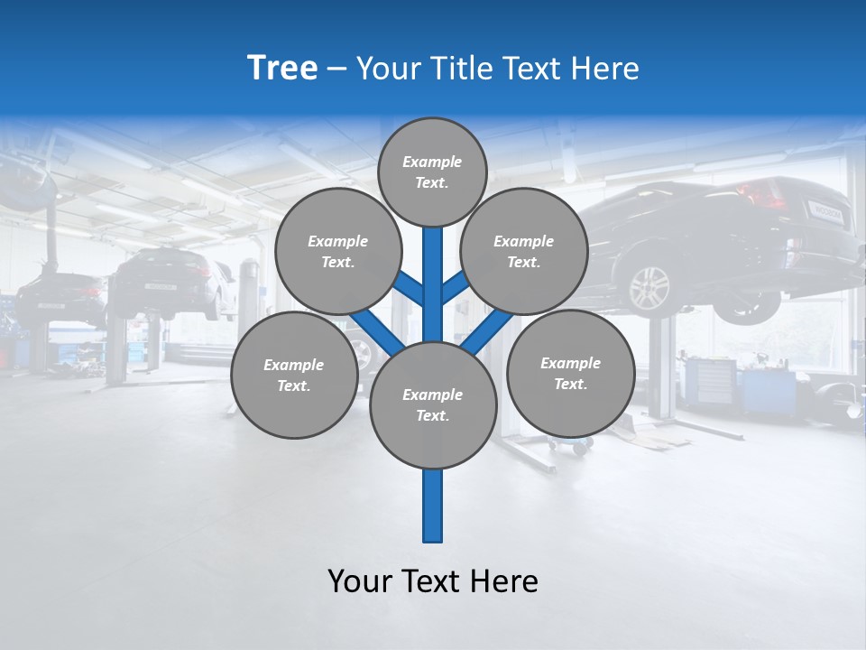 Oil Damage Maintain PowerPoint Template