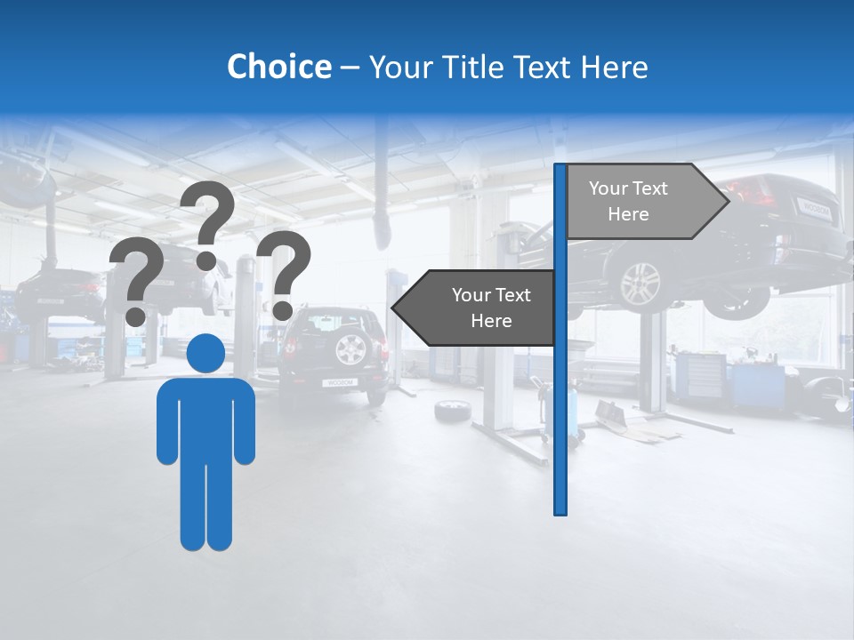 Oil Damage Maintain PowerPoint Template
