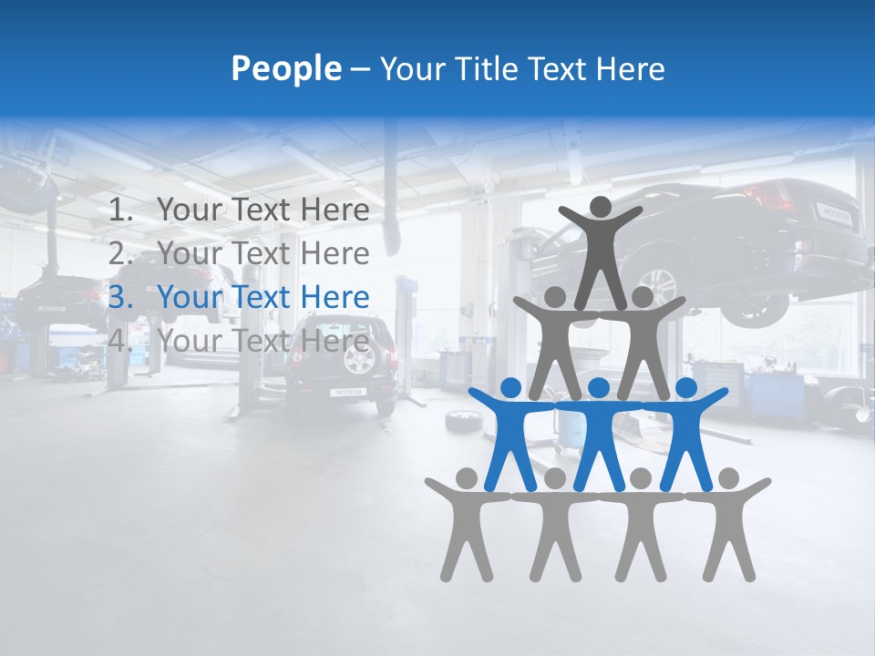 Oil Damage Maintain PowerPoint Template